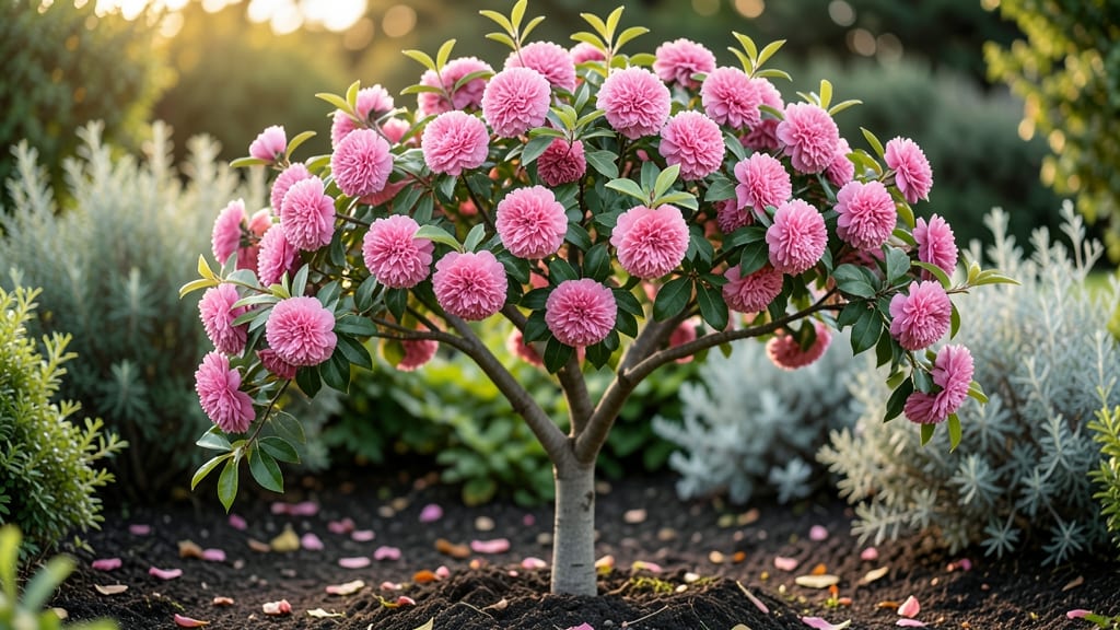 Corinthian Pink Double Flowering Peach Tree: Pacific Northwest Year-Round Pruning for Vibrant Blooms