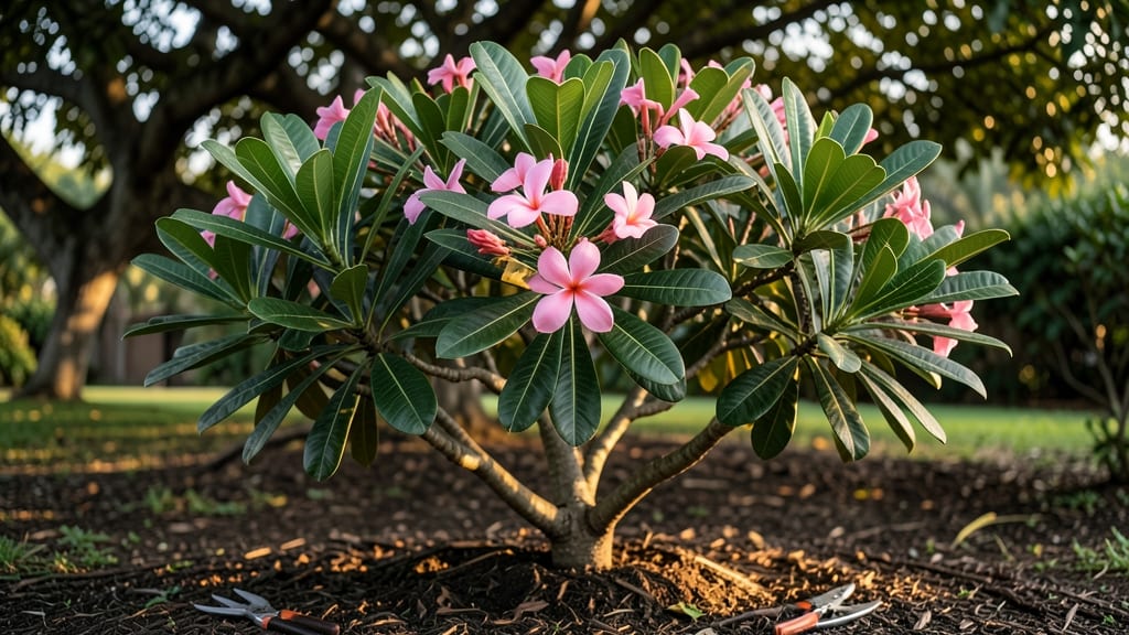 Plumeria Pink Tree: Pacific Northwest Year-Round Shape for Cold-Resistant Blooms