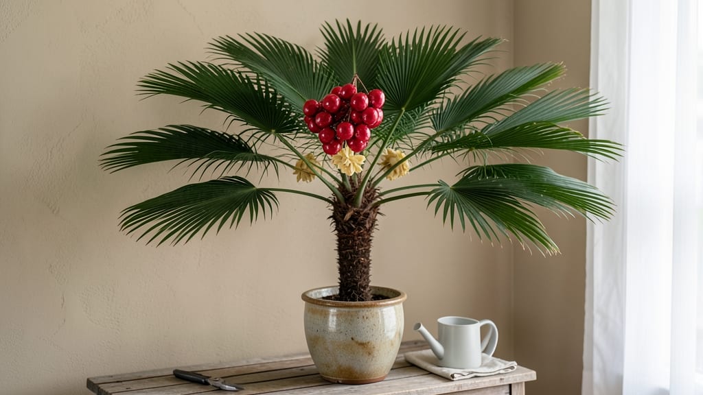 Christmas Palm Tree: Pacific Northwest Holiday Centerpiece With Year-Round Grace