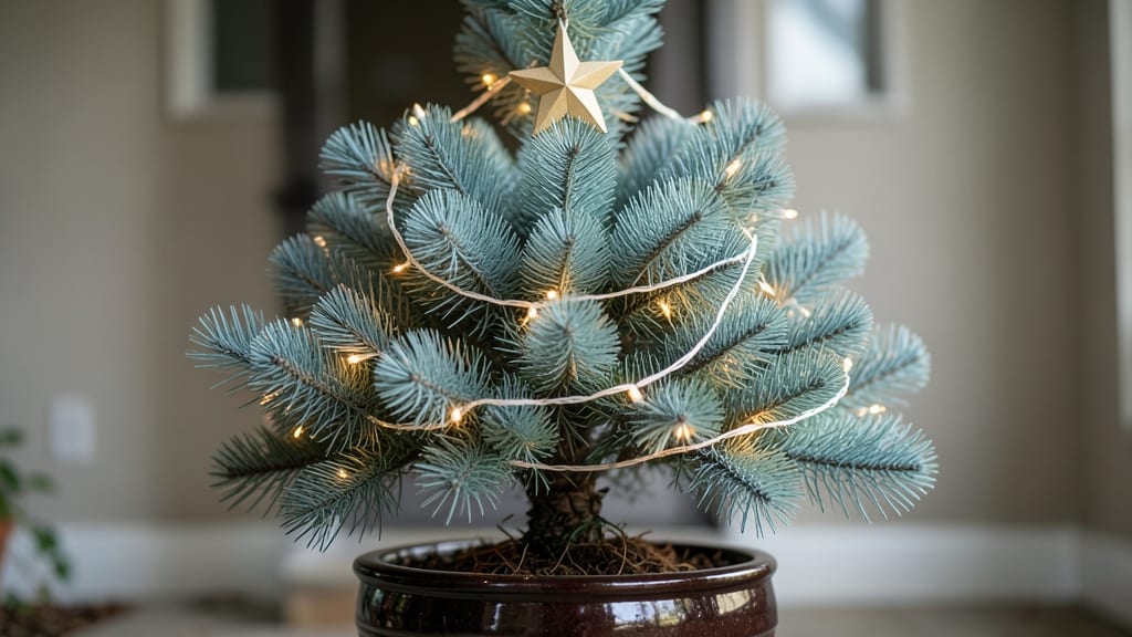 Christmas Tree in Planter Pot: Year-Round Holiday Greenery Without the Yard