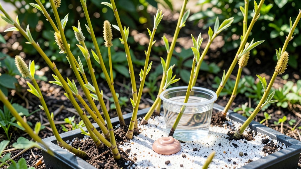 Planting Willow Trees from Cuttings: Root-Bound Success With Water Propagation