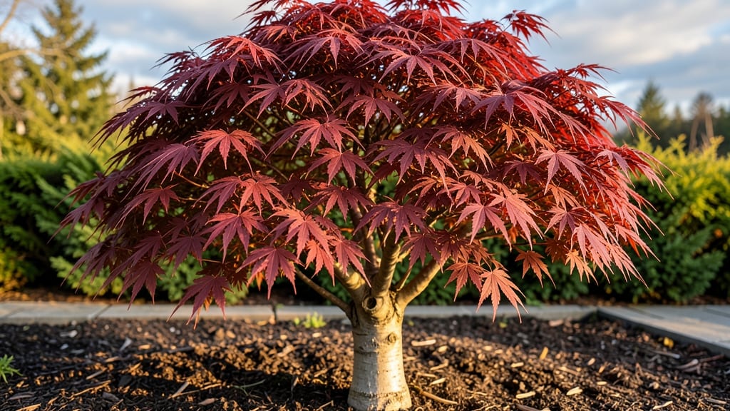 Red-Leaved Trees: Pacific Northwest Icon With Bold Year-Round Color Drama