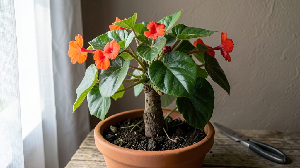 Angel Wing Begonia Tree: Pacific Northwest Pruning for Delicate Wing-Shaped Leaves
