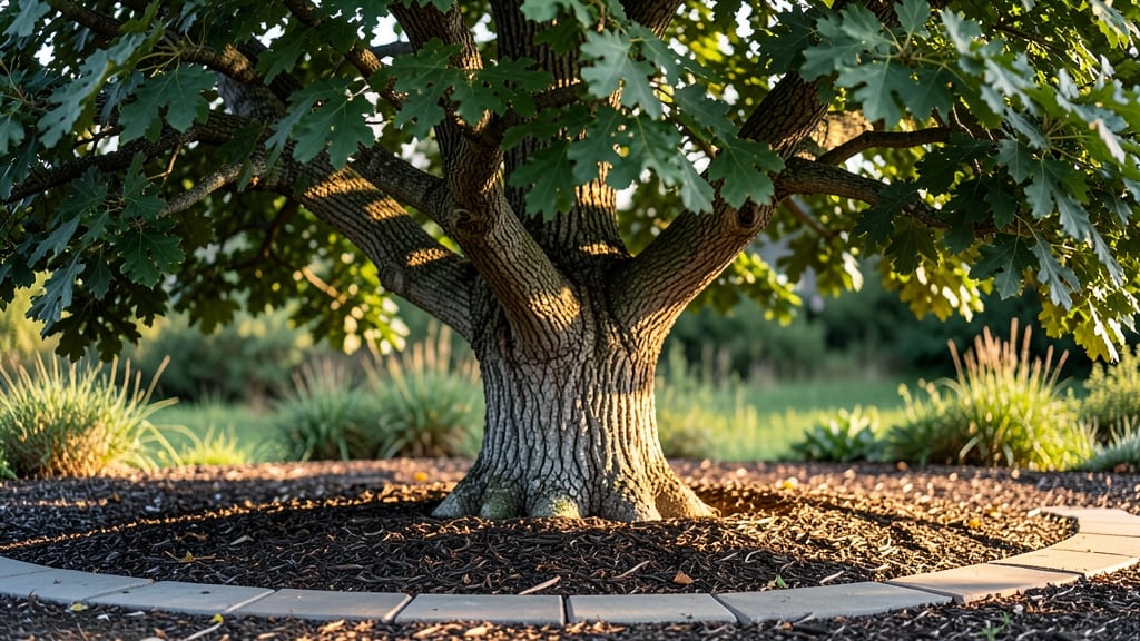 Paver Stones Around Trees: Weed-Blocking Pathway for Healthy Roots