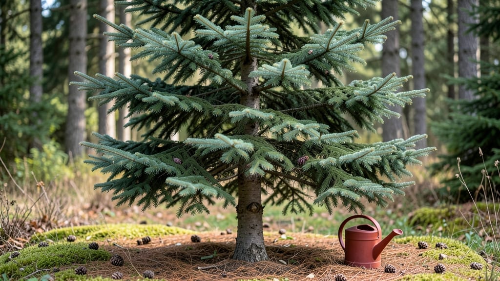 Real Christmas Tree Planting: Evergreen Privacy Screen for Year-Round Beauty